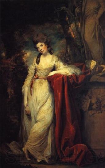 Sir Joshua Reynolds British actress Spain oil painting art